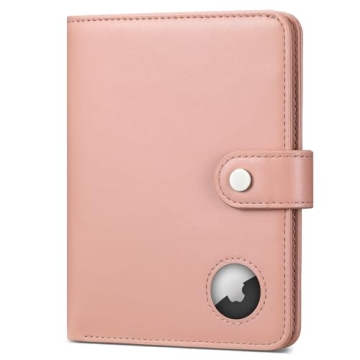 Stylish Passport Holder with Airtag for Women