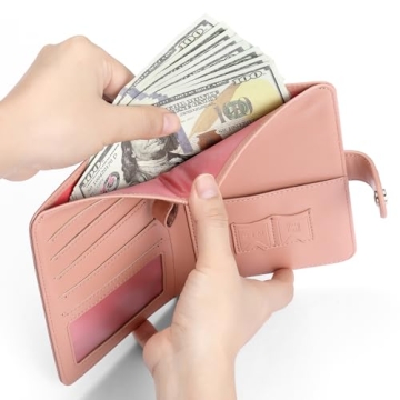 Stylish Passport Holder with Airtag for Women