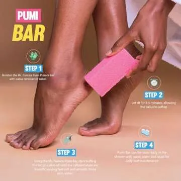 Mr. Pumice Callus Remover for Smooth Feet 4-Pack