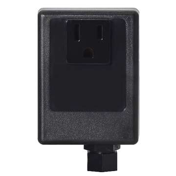 Westbrass ASB-19 Sink Top Waste Disposal Air Switch and Single Outlet Control Box, Flush Button, 1-Pack, Champagne Bronze