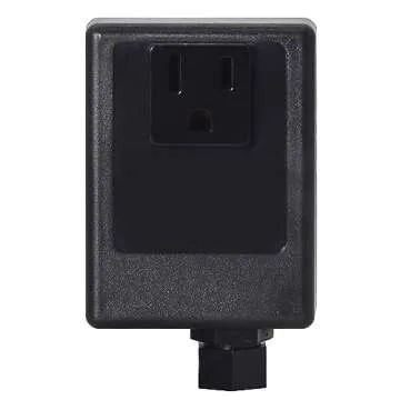 Westbrass ASB-19 Sink Top Waste Disposal Air Switch and Single Outlet Control Box, Flush Button, 1-Pack, Champagne Bronze