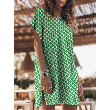 Buy ANRABESS Women’s Summer T-Shirt Dress Online 2024 Fashion