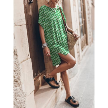 Buy ANRABESS Women’s Summer T-Shirt Dress Online 2024 Fashion