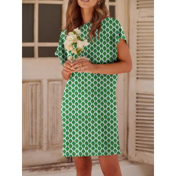 Buy ANRABESS Women’s Summer T-Shirt Dress Online 2024 Fashion