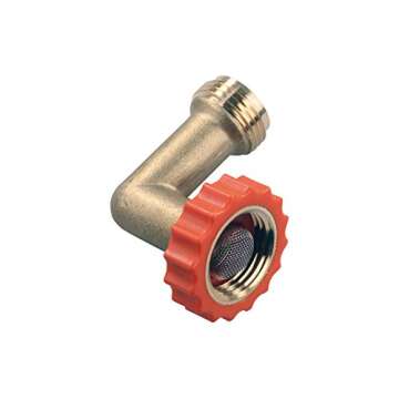 JR Products Hose Saver 90° Lead-Free Brass Connection