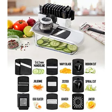 Fullstar Mandoline Slicer - 11-in-1 Kitchen Gadget