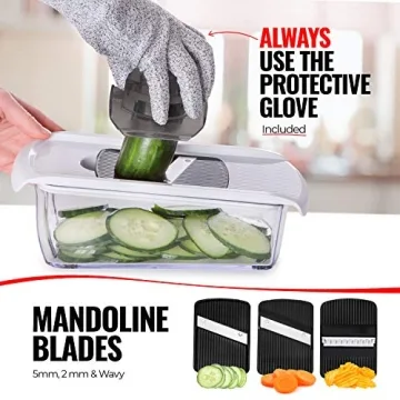 Fullstar Mandoline Slicer - 11-in-1 Kitchen Gadget