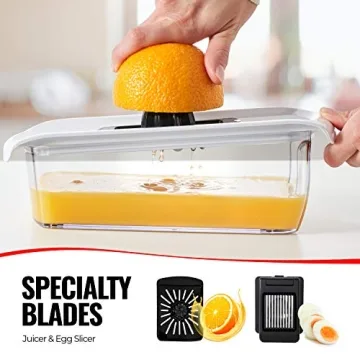 Fullstar Mandoline Slicer - 11-in-1 Kitchen Gadget