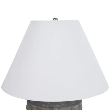 Nourison Rustic Brown Ceramic Table Lamp for Home Decor