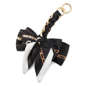 ZOOEASS Bag Extender Chain with Bow Ribbon Purse Chain Extender for Crossbody Bag Charms Women Handb...