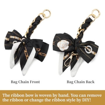 Stylish ZOOEASS Bow Ribbon Bag Extender for Women