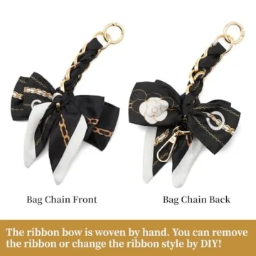 Stylish ZOOEASS Bow Ribbon Bag Extender for Women