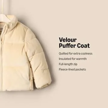 Sofia Grainge x Amazon Essentials Baby Girls' Puffer Jacket