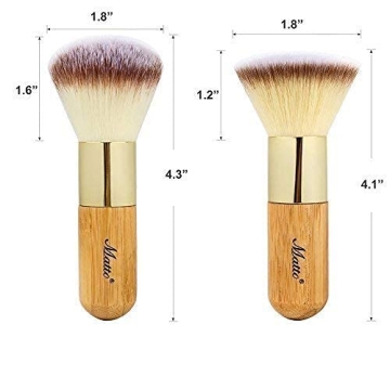 Matto Makeup Brush Set for Foundation & Powder Flawless Finish