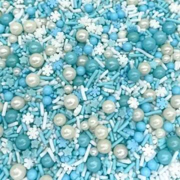 Frozen in Sugar Sprinkle Mix for Winter Celebrations