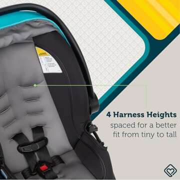 Safety 1ˢᵗ OnBoard LT Infant Car Seat for Easy Travel