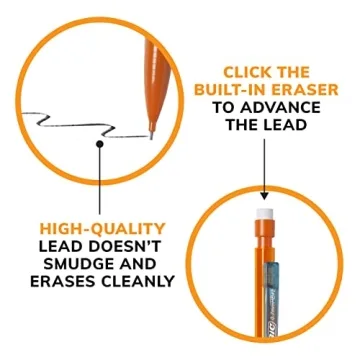 BIC Xtra-Smooth Mechanical Pencils 40-Count for Bright Writing