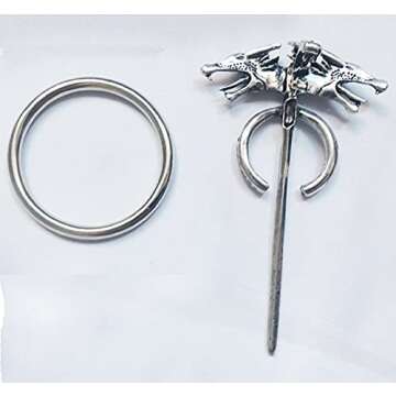 Xfang Women's Chiffon dress Halloween Cosplay Costume Grey Long Train Dress