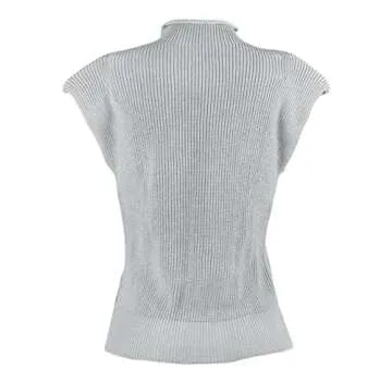 xxxiticat Women's Trendy Cap Sleeve Sweater Vest 2025