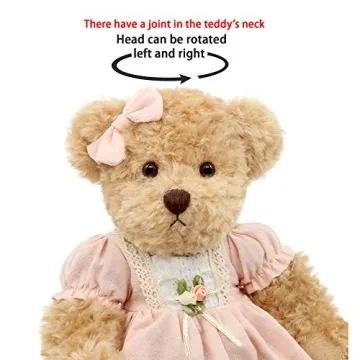 Adorable 2-Pack Teddy Bears Plush Toy - Gift for All