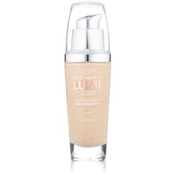L'Oreal Paris True Match Lumi Healthy Luminous Makeup, N1-2 Soft Ivory Classic Ivory , 1 fl; oz.