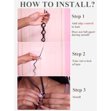 Human Braiding Hair, Boho Braids Human Hair 1 Bundle 50g 18 Inch Deep Water Wave Bulk Human Hair for Braiding No Weft 12A Brazilian Virgin Curly Human Hair Extensions for Wet and Wavy Braiding Hair