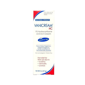 Vanicream 1% Hydrocortisone Anti-Itch Cream for Sensitive Skin - 2 oz