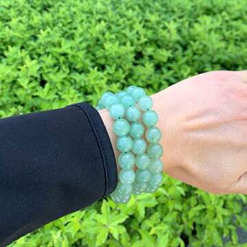 Adabele Aventurine Gemstone Beaded Bracelet for All