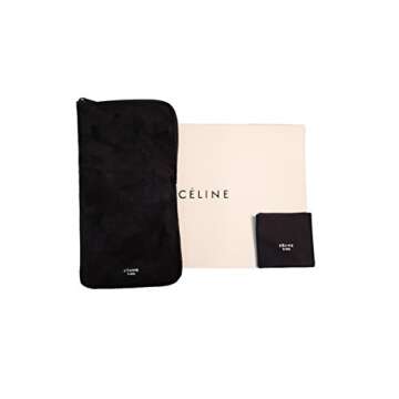 Celine Unisex Sunglasses CL41808 J5G Gold With Brown Lens Square 61mm Authentic