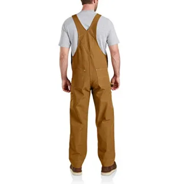 Durable Carhartt Men's Relaxed Fit Duck Bib Overall