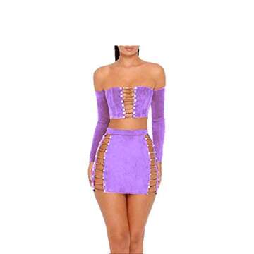 MAGICMK Off Shoulder Mini Dress for Stylish Nights