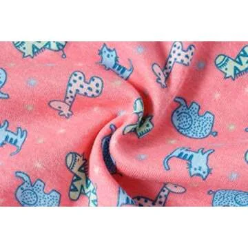 Baby Soft Cotton Panties Little Girls'Briefs Toddler Underwear (Pack of 6) 3/4T Multicolored