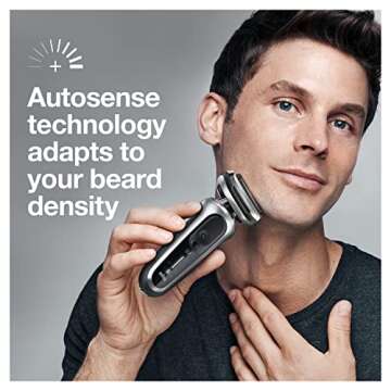 Braun Electric Razor for Men with Precision Trimmer