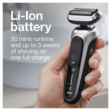 Braun Electric Razor for Men with Precision Trimmer