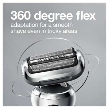 Braun Electric Razor for Men with Precision Trimmer