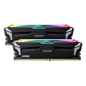 Lexar 32GB ARES RGB DDR5 RAM 6400MT/s - High Performance Memory