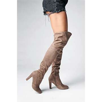 Stylish LUSTHAVE Women's Over the Knee Boots for Every Occasion