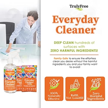 Truly Free Everyday Cleaner Eco-Friendly Multipurpose Spray