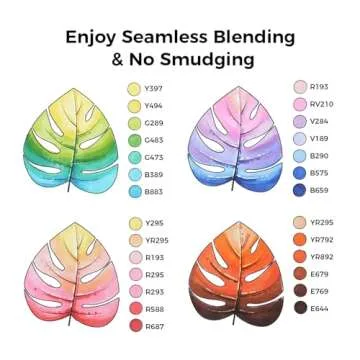 Ohuhu Alcohol Based Art Markers - 120 Vibrant Colors - Refillable