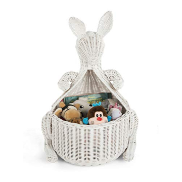 Kangaroo Wicker Storage Basket for Stylish Organization