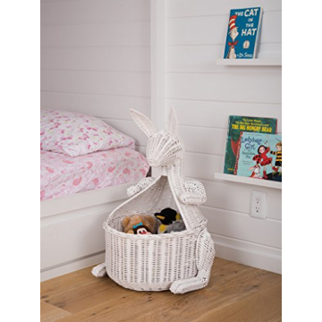 Kangaroo Wicker Storage Basket for Stylish Organization