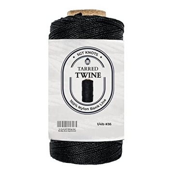 SGT KNOTS Tarred Twine - Versatile Nylon Utility Twine