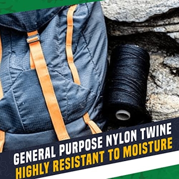 SGT KNOTS Tarred Twine - Versatile Nylon Utility Twine