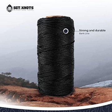 SGT KNOTS Tarred Twine - Versatile Nylon Utility Twine