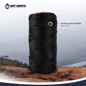 SGT KNOTS Tarred Twine - Versatile Nylon Utility Twine