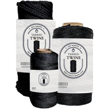 SGT KNOTS Tarred Twine - Versatile Nylon Utility Twine