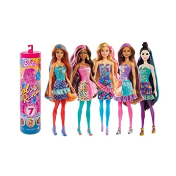 Barbie Color Reveal Doll & Accessories - Party Series, 7 Surprises, 1 Doll