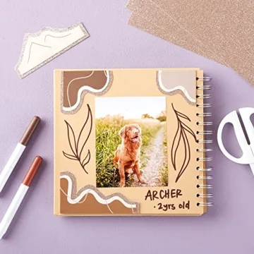 Bright Creations Rose Gold Glitter Cardstock 24 Sheets