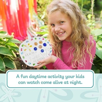 4M Make Your Garden Stepping Stone Kit-Outdoor Toys - Arts and Crafts for Kids Ages 8-12