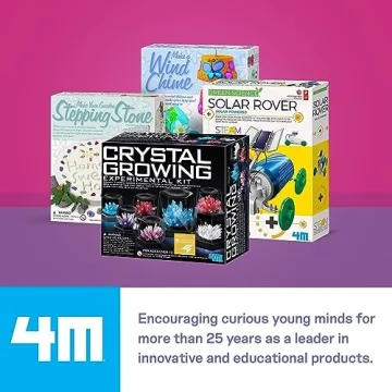 4M Make Your Garden Stepping Stone Kit-Outdoor Toys - Arts and Crafts for Kids Ages 8-12